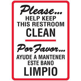 Keep Restroom Clean   Bathroom Survey Questions