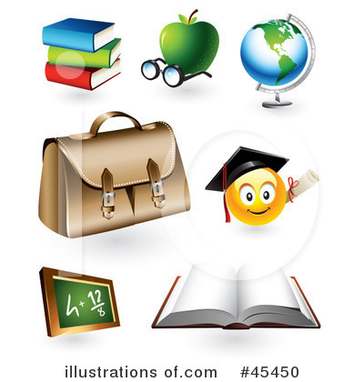 On Royalty Free Rf Educational Clipart Illustration 45450 By Ta Images