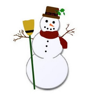 Smiley Christmas Snowman Snowman In The Snow Of Christmas Photo
