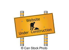 Website Under Construction Vector Clipart And Illustrations
