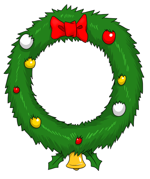Christmas Wreath Cli Christmas Wreath Clip Art Christmas Wreath Clip