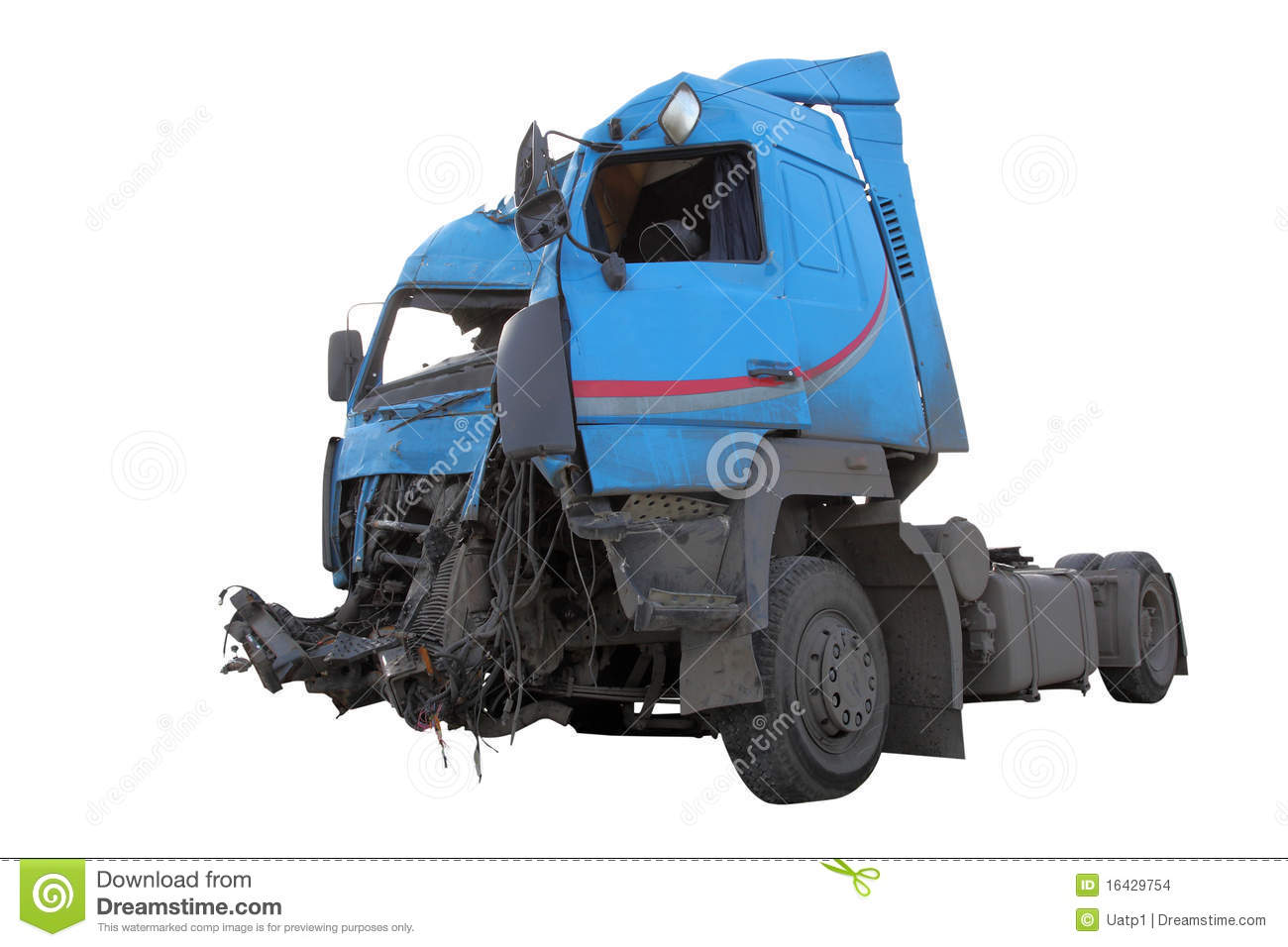 Crash Truck Stock Images   Image  16429754