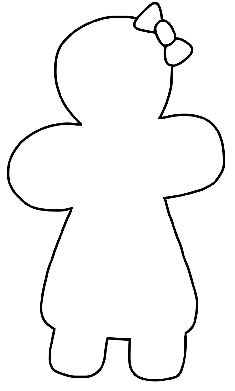 Girl Outline Clipart   Clipart Panda   Free Clipart Images