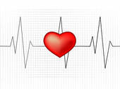 Heart Rate Monitor   Royalty Free Clip Art