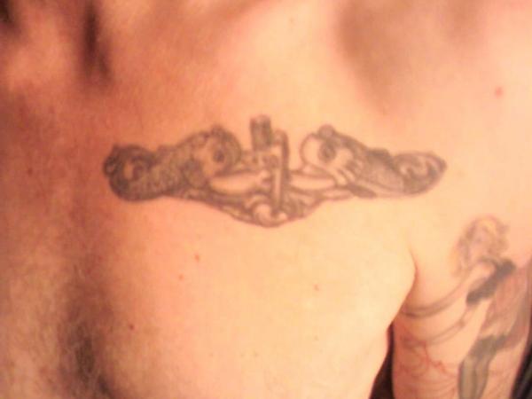 Image Of Submariner Dolphins Us Navy Tattoo Submarine Picture