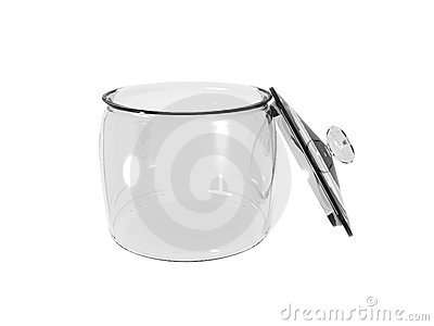 Open Glass Jar Royalty Free Stock Photography   Image  1768647