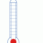 Pattern Of A Blank Thermometer How To Make A Thermometer Fanhow Found