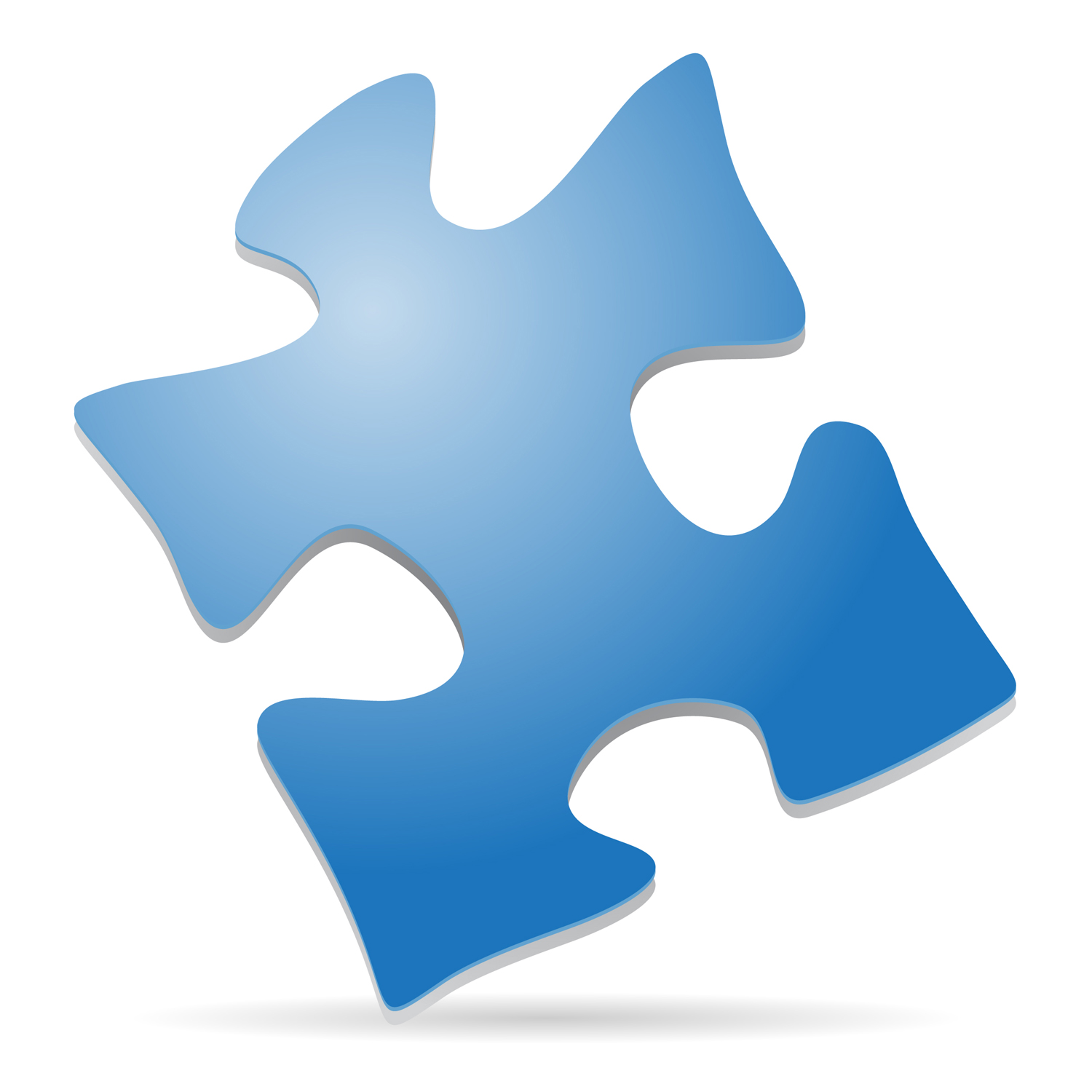 Puzzle Blue Download Powerpoint Template Ppt Ajilbabcom Portal