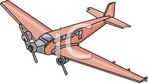 Small Passenger Plane Royalty Free Picture Clipart