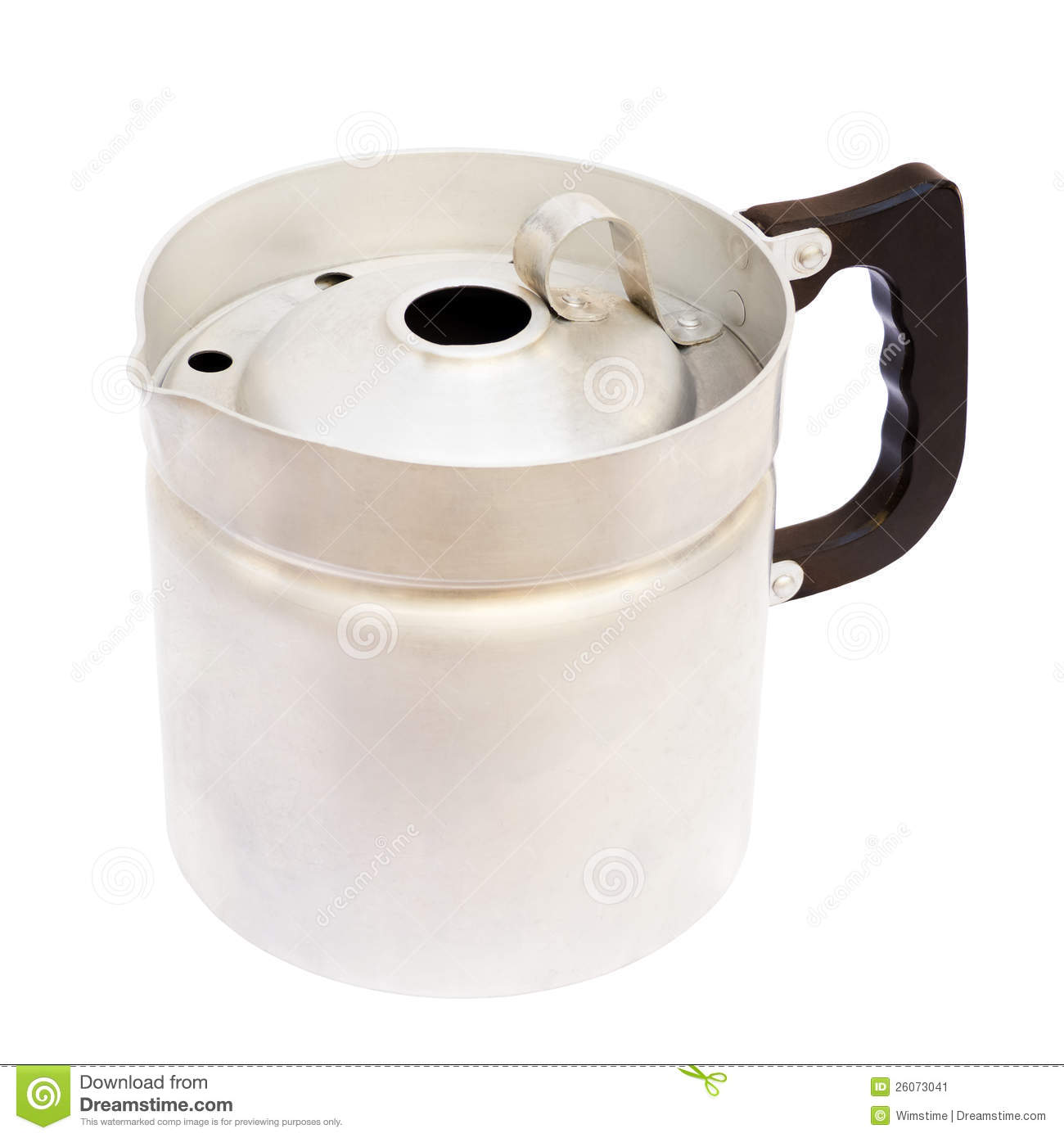 Stock Image  Old Milk Jar With Path  Image  26073041