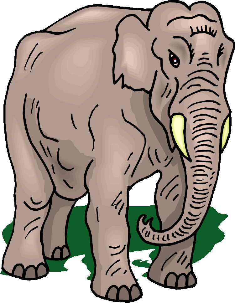 The Elephant Clipart Image To See A Larger Version Of Graphic