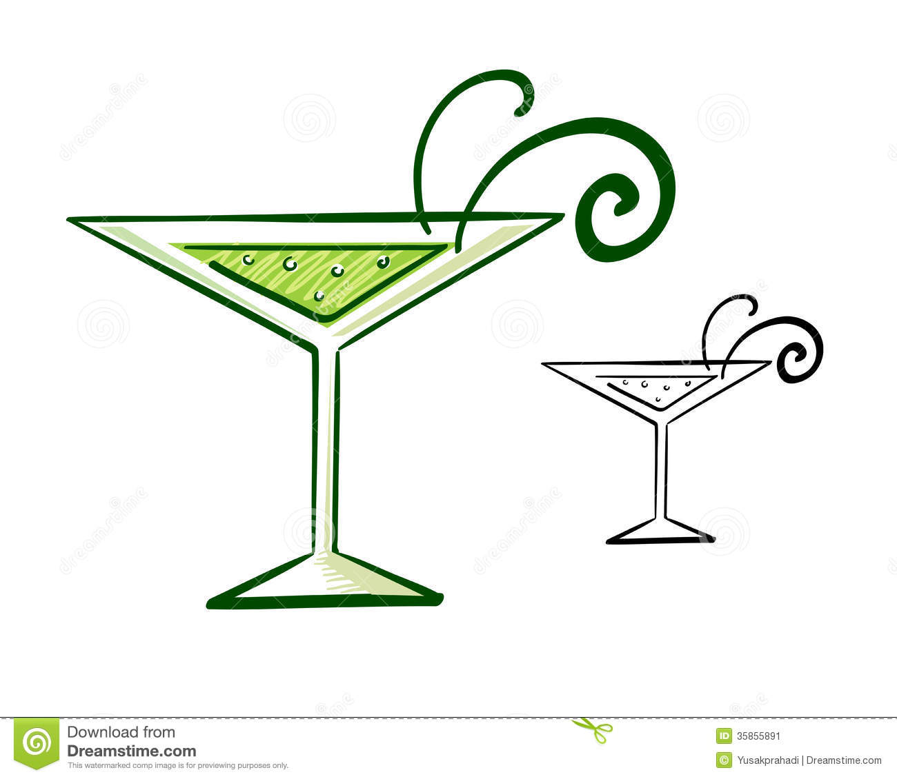 There Is 51 Girl In Martini Glass Free Cliparts All Used For Free