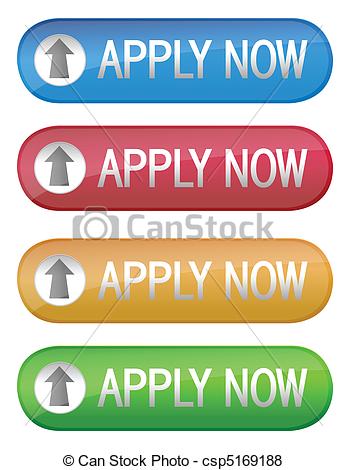 Vector Of Apply Now   Four Different Apply Now Color Ecommerce Web