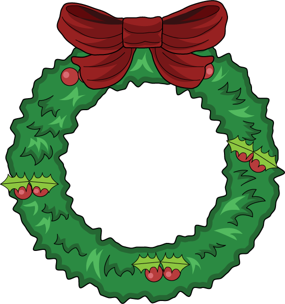 Wreath Clip Art Free Christmas Wreath Cli Christmas Wreath Clip Art