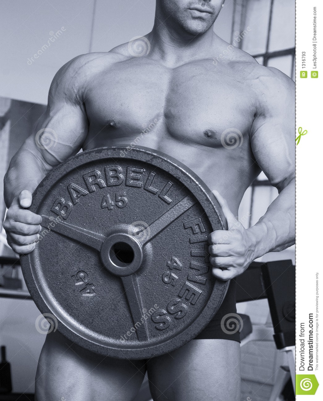 Barbell Plate Stock Photos   Image  1316793