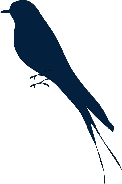 Bird Silhouette Clip Art At Clker Com   Vector Clip Art Online