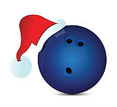 Christmas Bowling Stock Illustrations   Gograph