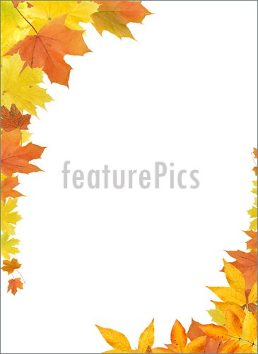 Fall Leaves Border Picture