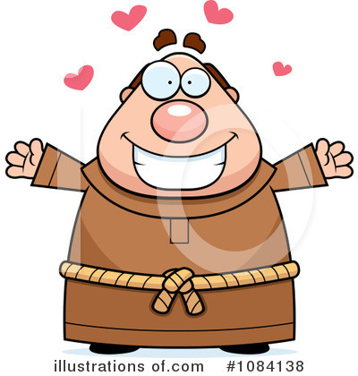Friar Clipart  1084138   Illustration By Cory Thoman