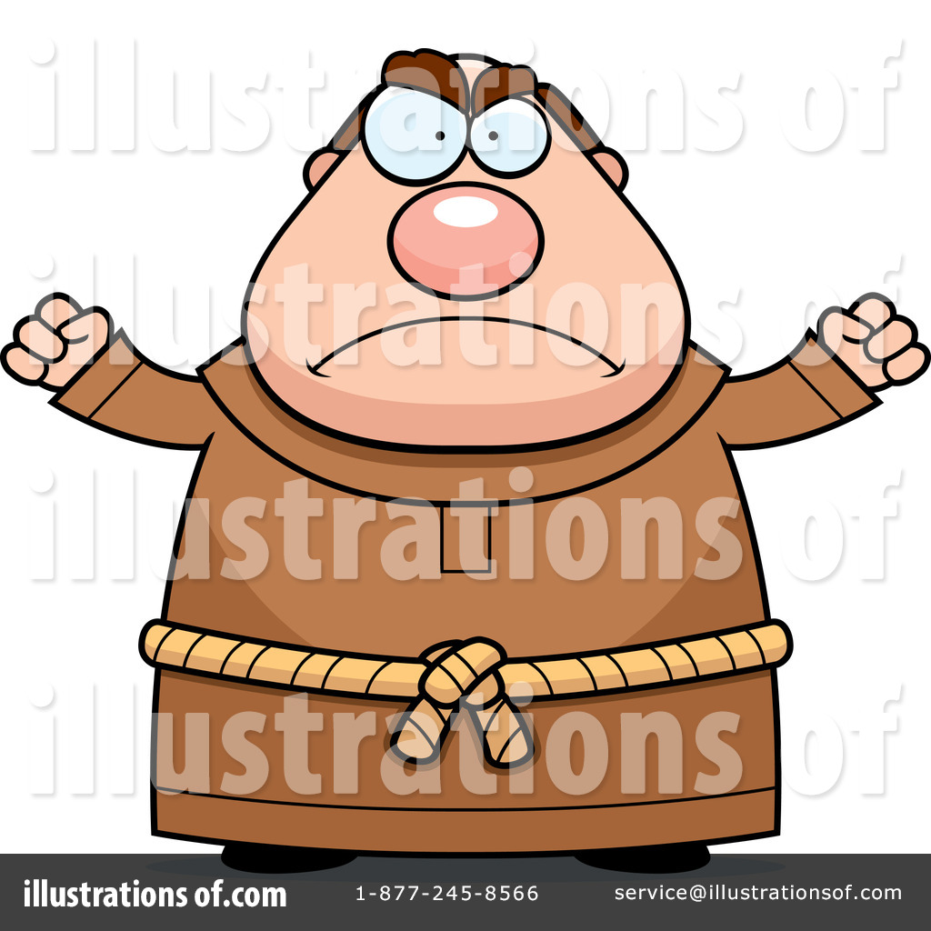 Friar Clipart  1084140 By Cory Thoman   Royalty Free  Rf  Stock
