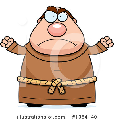 Friar Clipart  1084140 By Cory Thoman   Royalty Free  Rf  Stock    