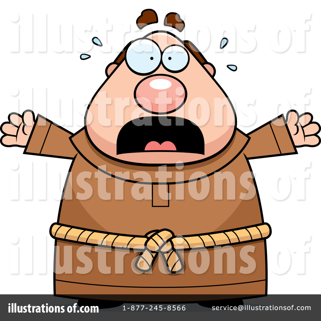 Friar Clipart  1084141 By Cory Thoman   Royalty Free  Rf  Stock