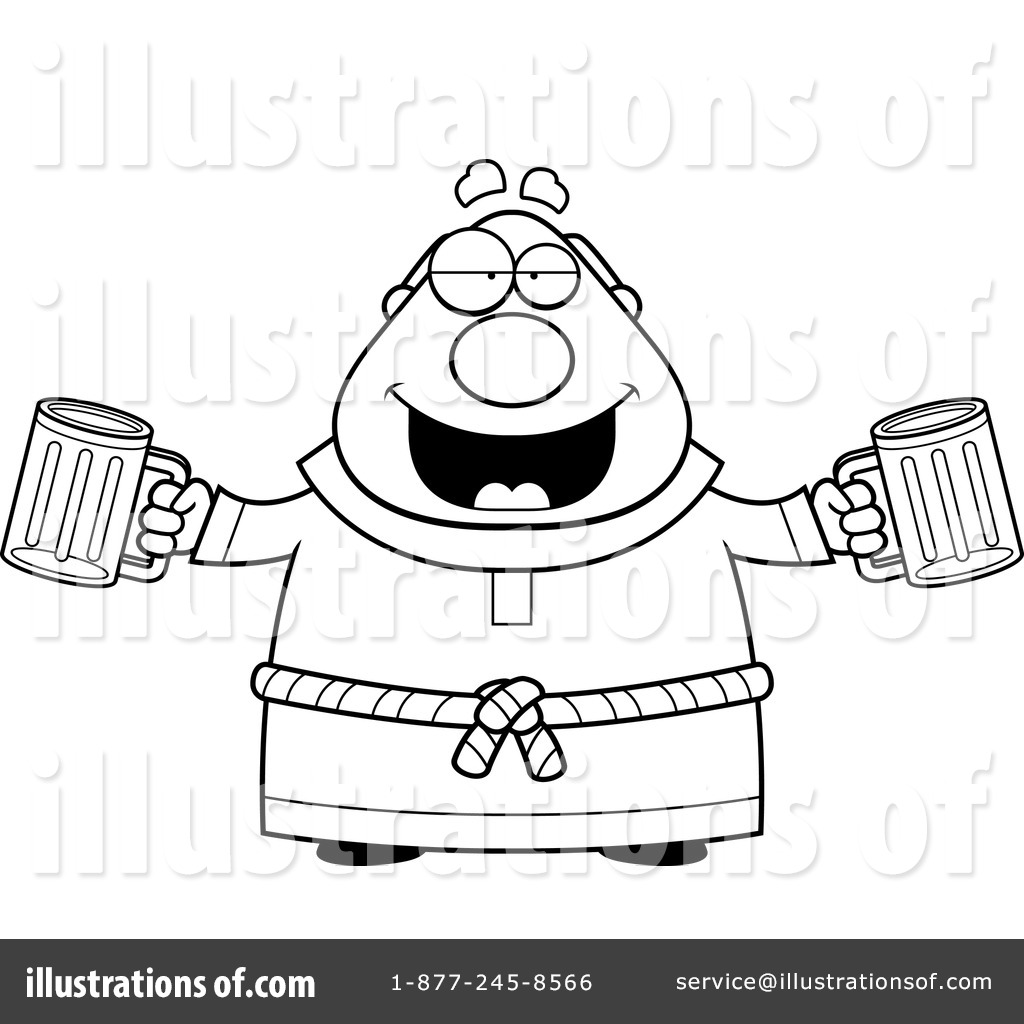Friar Clipart  1139002 By Cory Thoman   Royalty Free  Rf  Stock