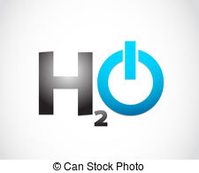 H2o Formula Vector Clipart And Illustrations