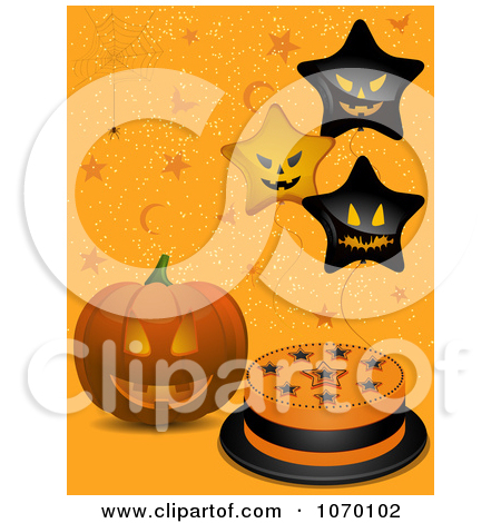 Halloween Cake Walk Clipart