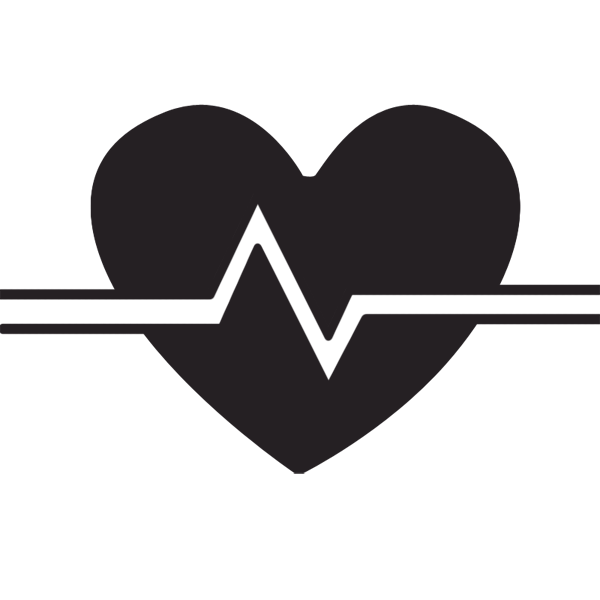 Heartbeat Line Clipart Heart With Heart Beat Line