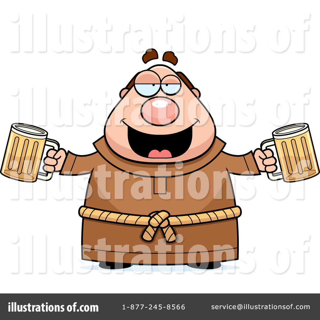 Royalty Free  Rf  Friar Clipart Illustration By Cory Thoman   Stock