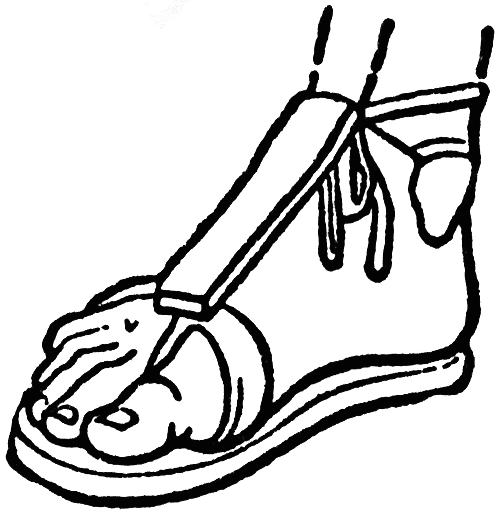 Sandal Clip Art