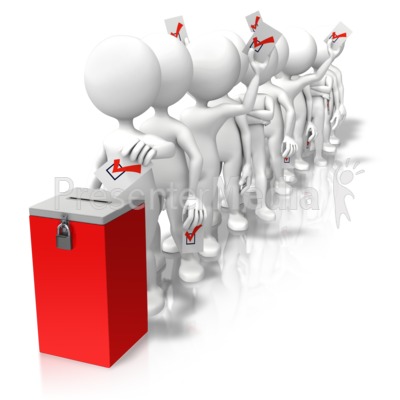 Voting Line Ballot Box   Presentation Clipart   Great Clipart For