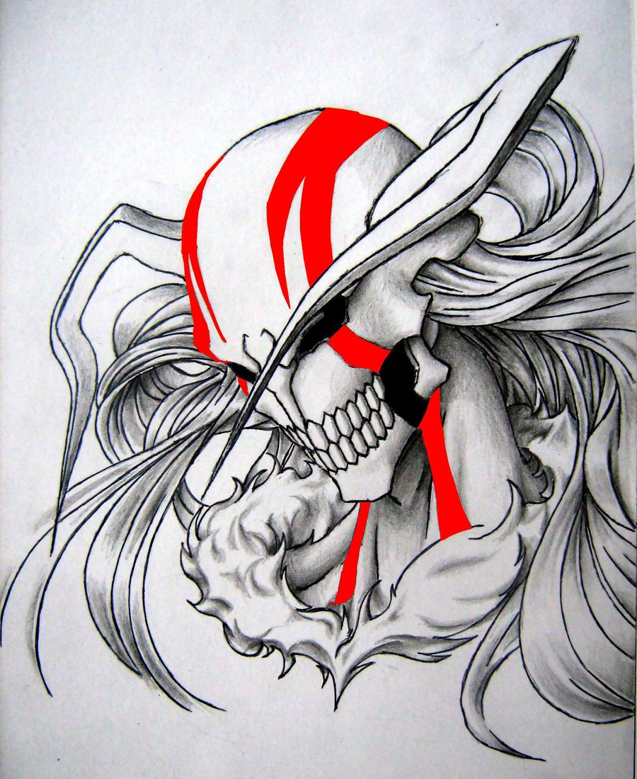 Bleach Ichigo Hollow Demon Form Drawings