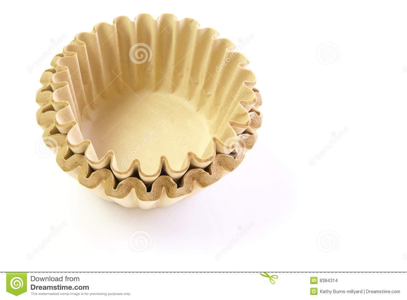 Coffee Filters Stock Images   Image  8384314