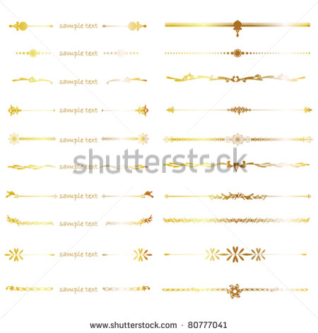 Gold Line Stock Photos Images   Pictures   Shutterstock