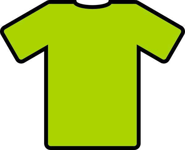 Green T Shirt Clip Art At Clker Com   Vector Clip Art Online Royalty