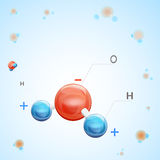 H2o Water Molecules Stock Vectors Illustrations   Clipart