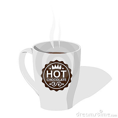 Hot Cocoa Cup Clipart Cup With Fictional Logo Hot