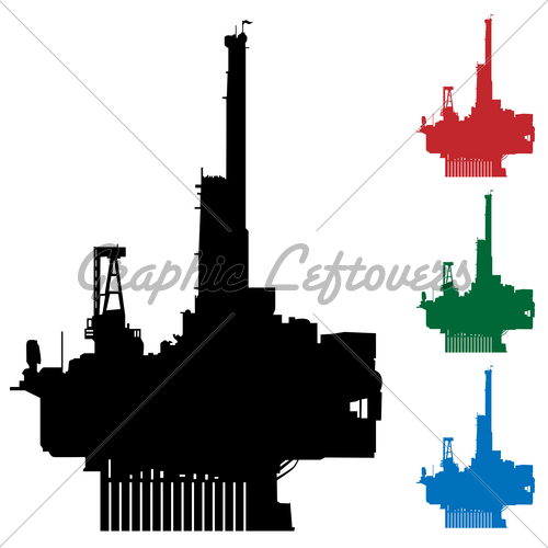 Oil Rig   Gl Stock Images