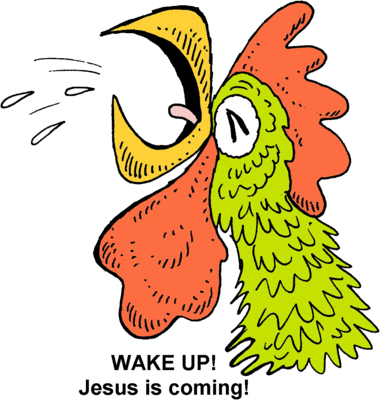 Rooster Crowing Clipart Of A On Pictures