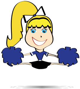 Showing Gallery For Cheerleading Clipart Toe Touch