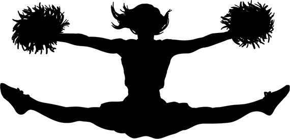 Showing Gallery For Cheerleading Clipart Toe Touch