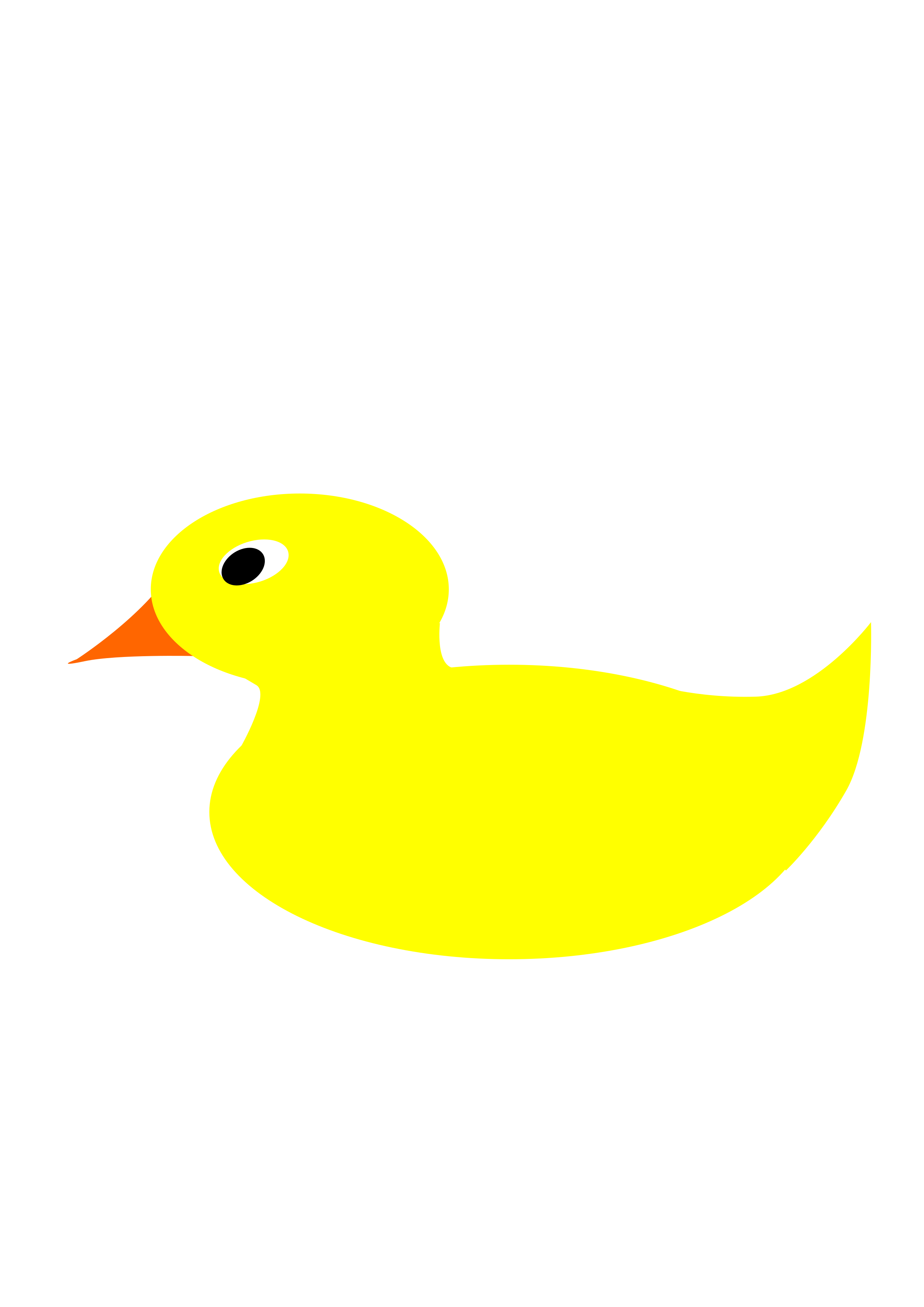 Simple Rubber Ducky By Barnheartowl