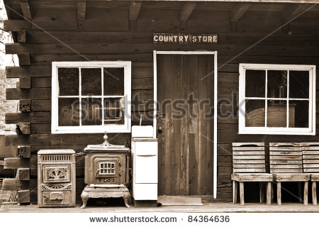 Old Country Store Clipart Old West Style Country Store   Stock Photo