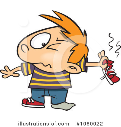 Smelly Clipart  1060022 By Ron Leishman   Royalty Free  Rf  Stock    