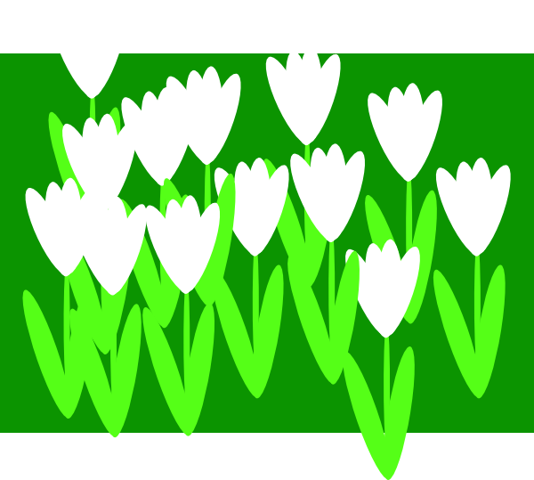 Spring Flowers Clip Art At Clker Com   Vector Clip Art Online Royalty