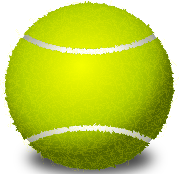 Tennis Ball Clip Art At Clker Com   Vector Clip Art Online Royalty