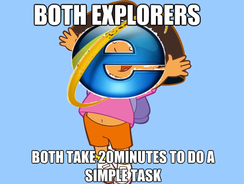 Always Accidentally Click On Internet Explorer And Then Panic