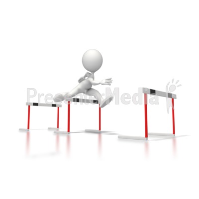 Clear Hurdles   Sports And Recreation   Great Clipart For    